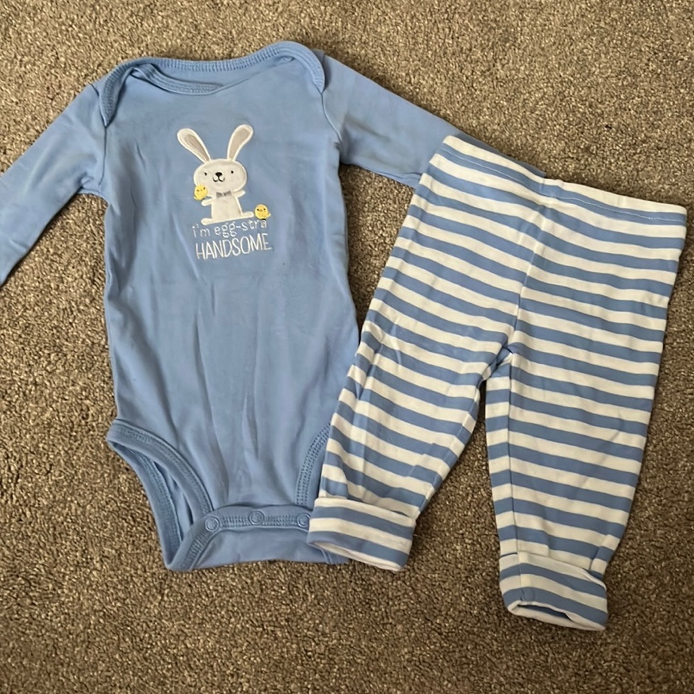 3 month Easter bunny outfit